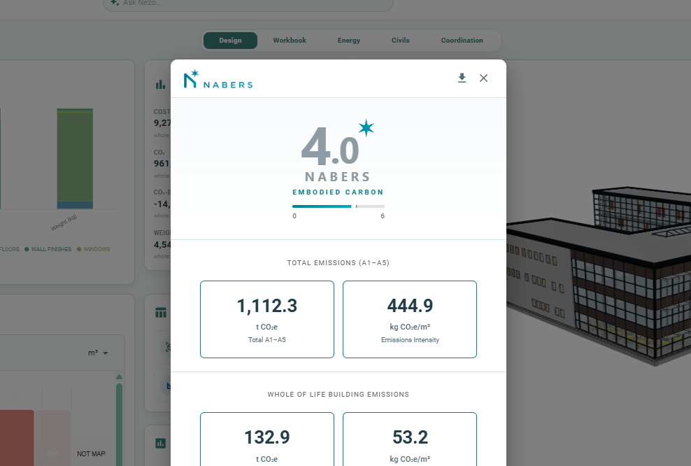 Nezo NABERS compliance report